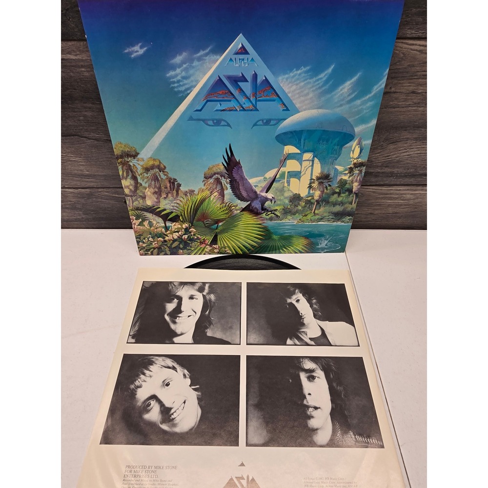 Asia Alpha Vinyl LP Record GHS 4008 Geffen Records 1983 Progressive Rock Don't